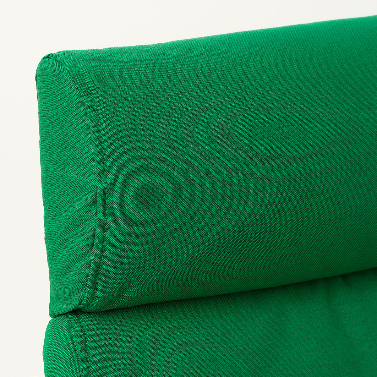 POÄNG armchair, black/Vissle deep green, 68x100x82 cm
