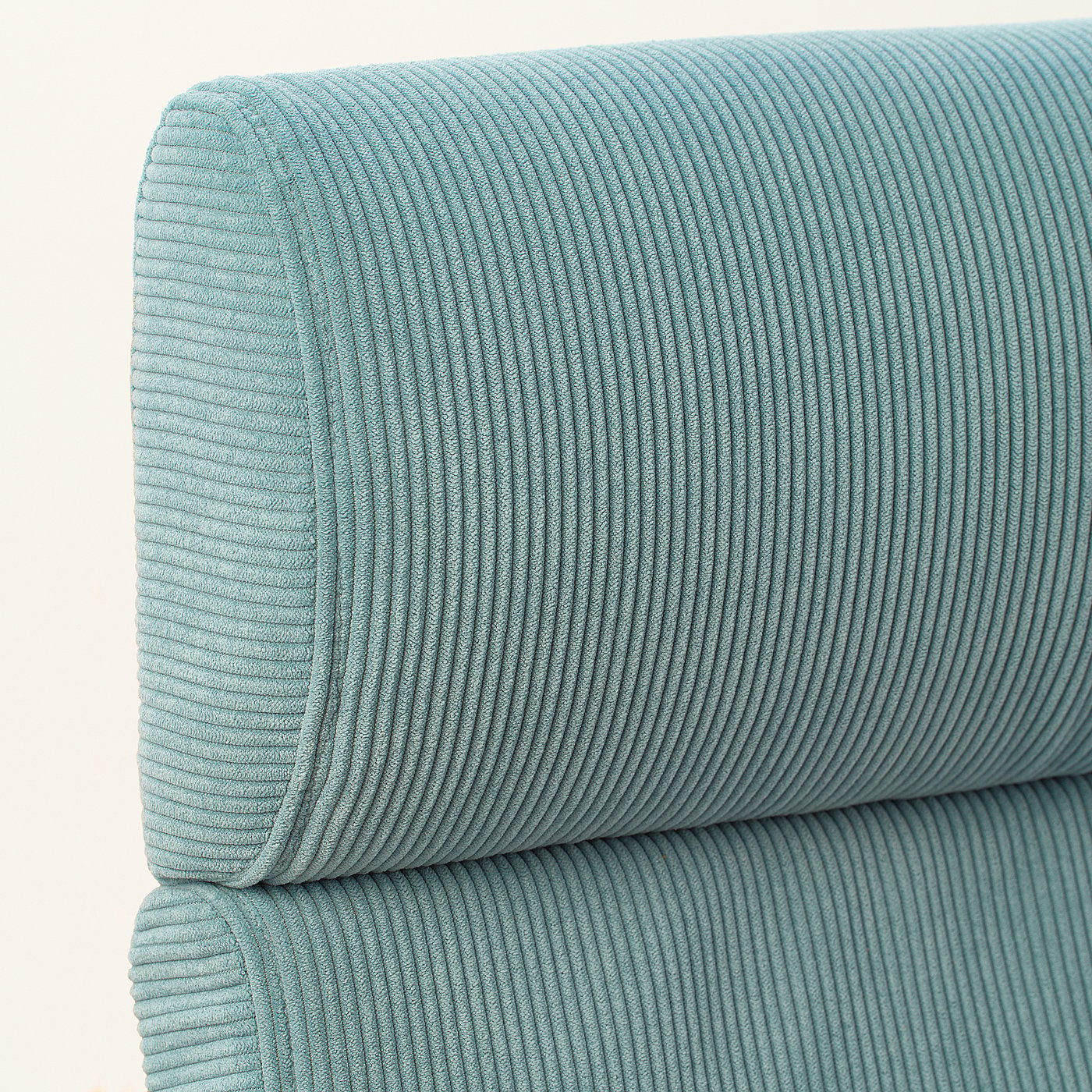 POÄNG armchair, oak/Kelinge grey-blue, 68x100x82 cm