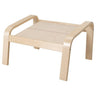 POÄNG footstool frame, birch veneer, 52x68 cm