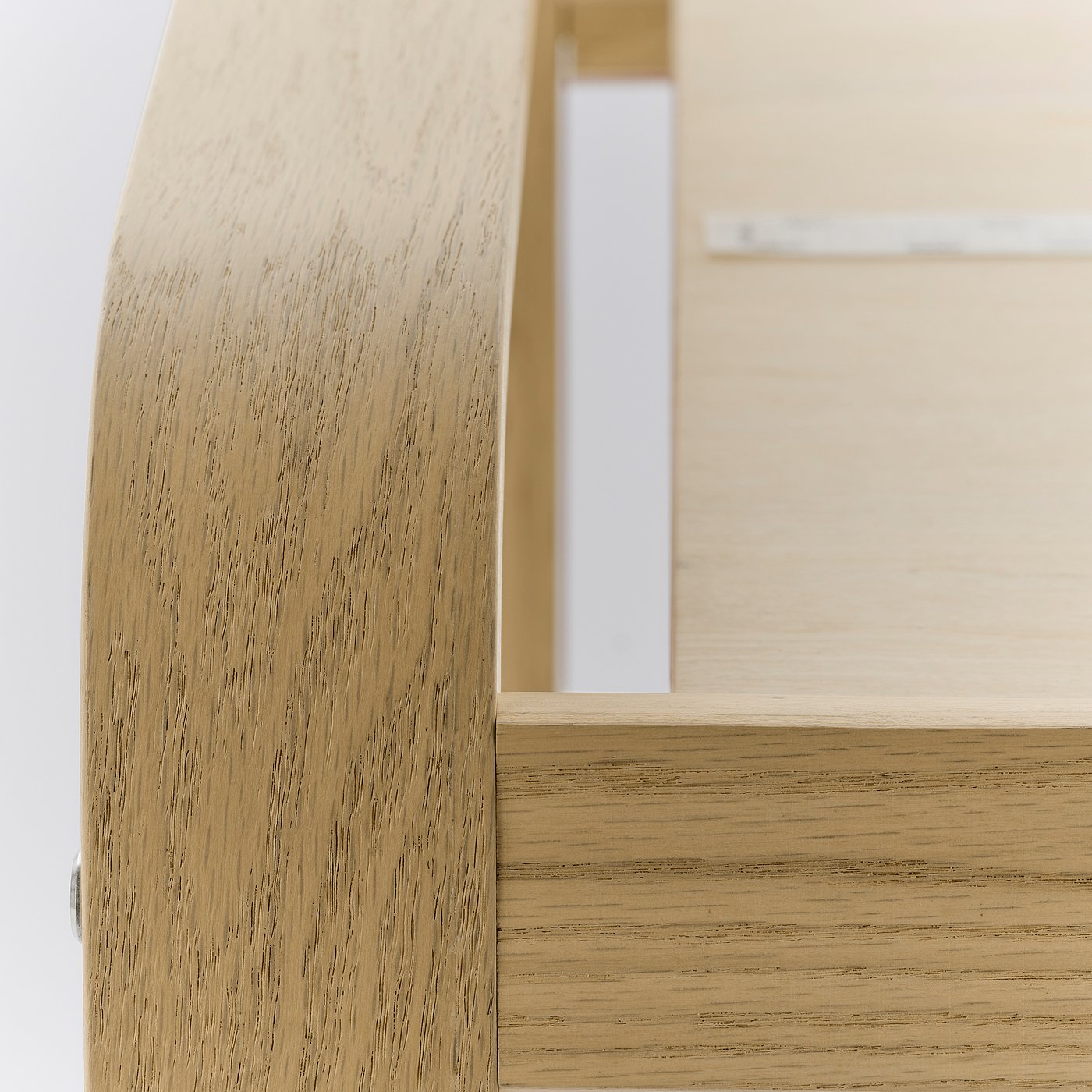 POÄNG footstool frame, oak, 52x68 cm