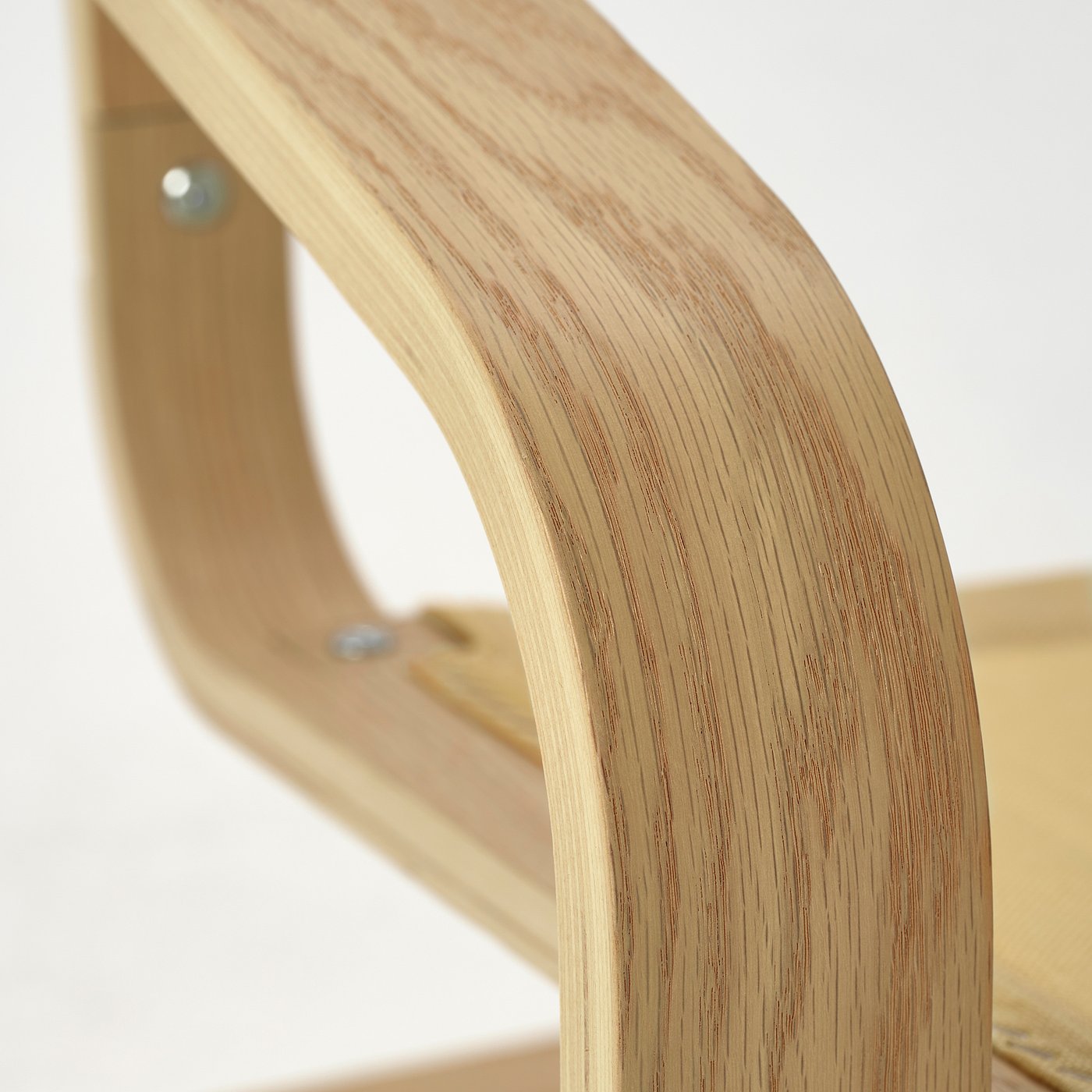 POÄNG armchair frame, oak, 68x94x82 cm