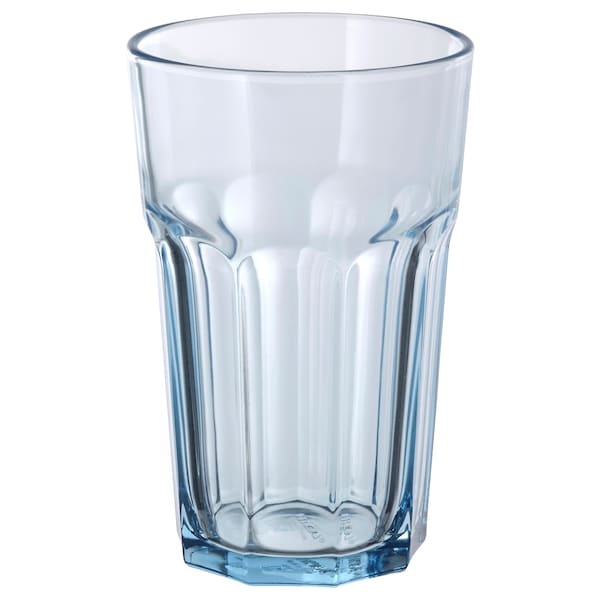 POKAL - Glass, light blue, 35 cl