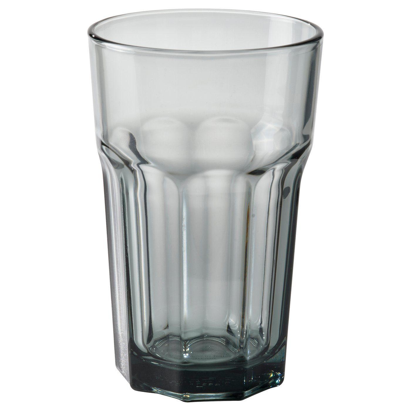 POKAL glass, grey, 35 cl
