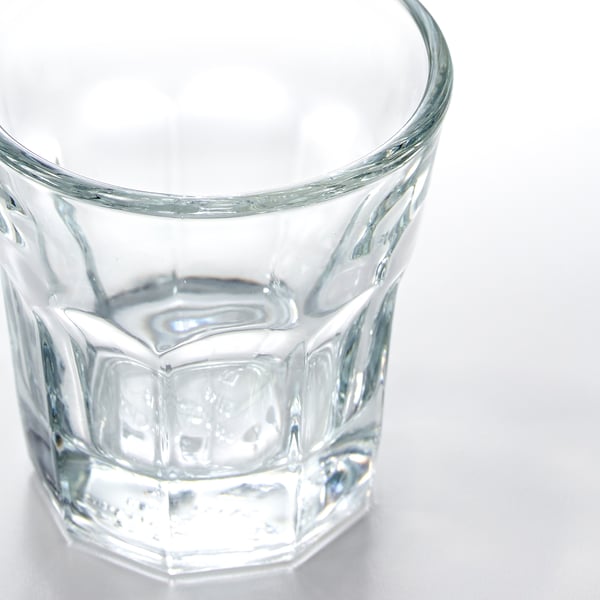 POKAL snaps glass, clear glass, 5 cl, 6 pack