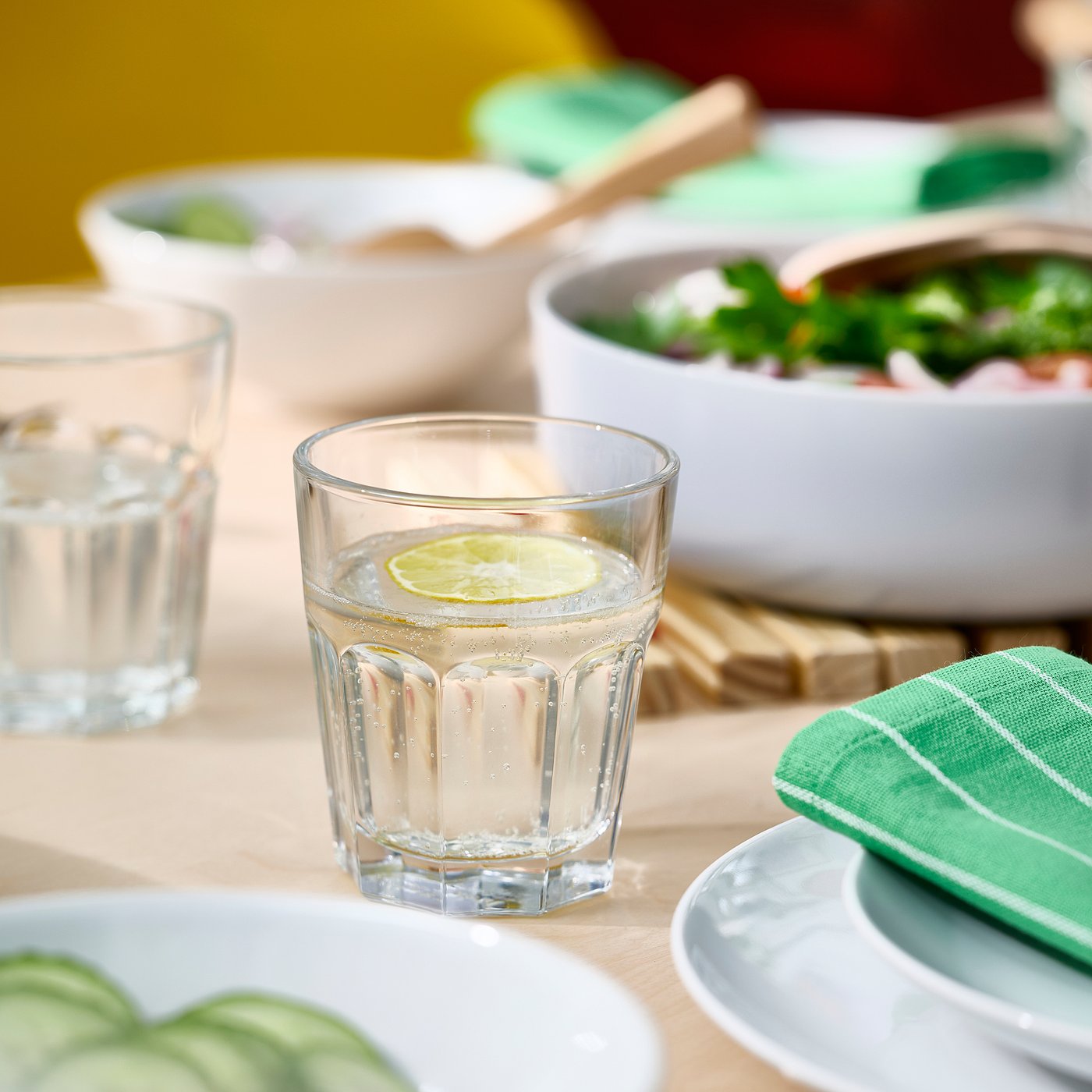 POKAL glass, clear glass