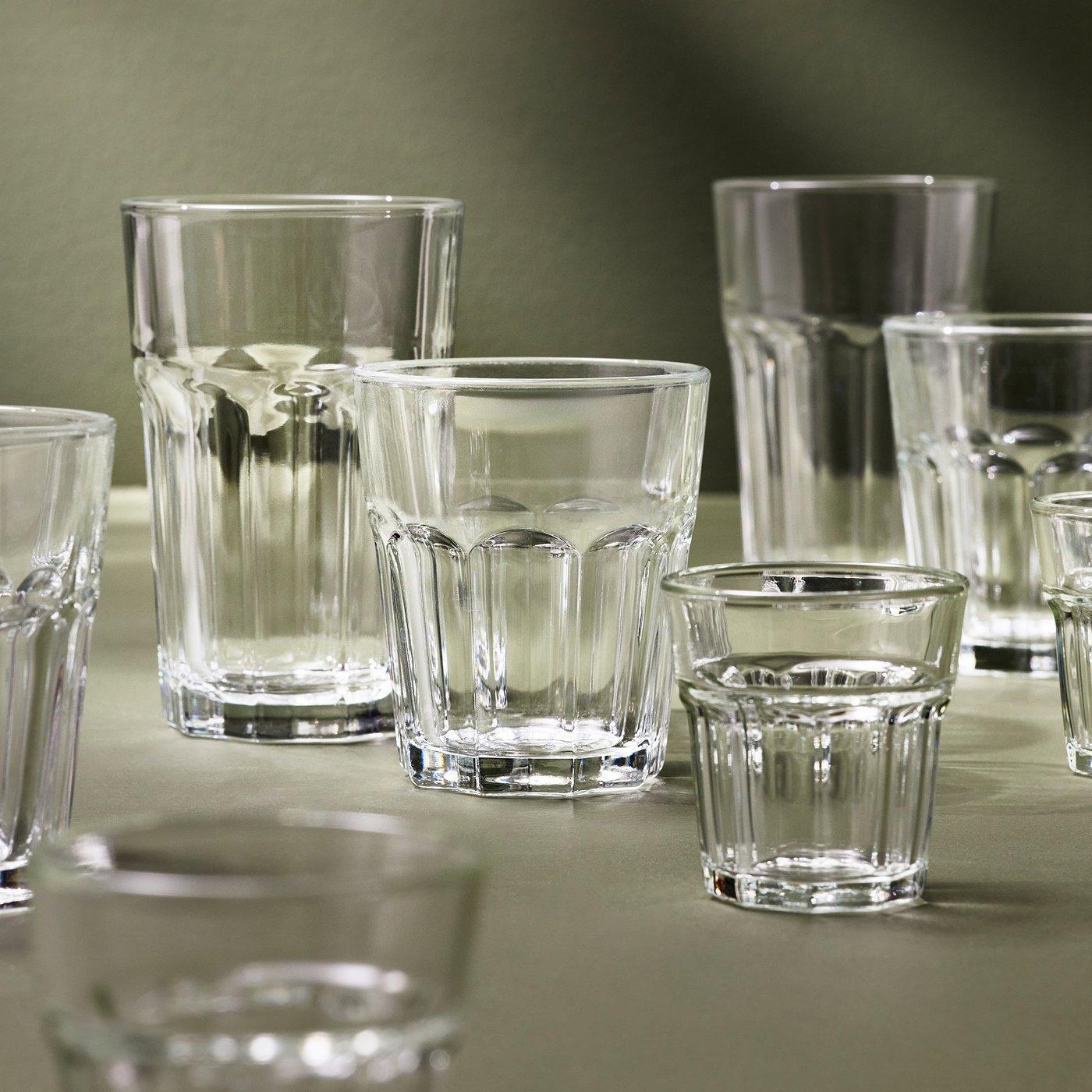 POKAL glass, clear glass