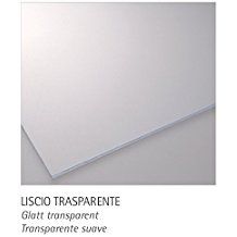 SMOOTH SYNTHETIC GLASS TRASP CM.50X50 SP2MM