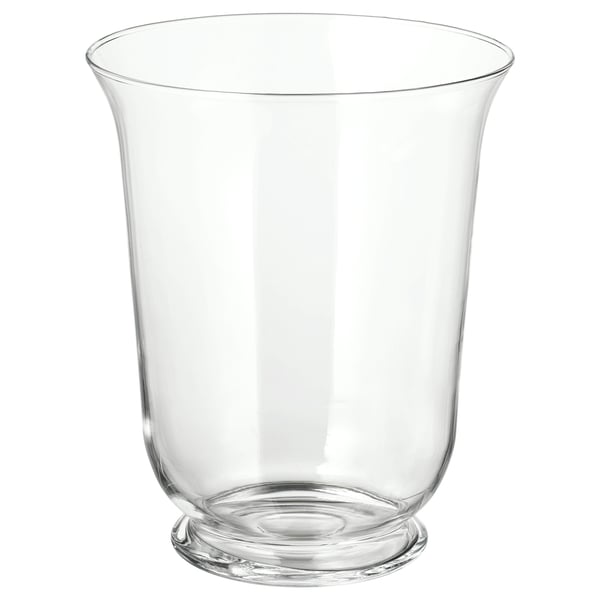 POMP vase/lantern, clear glass
