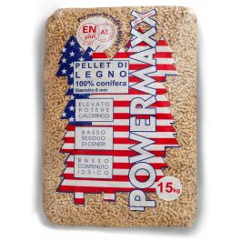 PELLET POWERMAXX USA A1 WHITE 15 KG