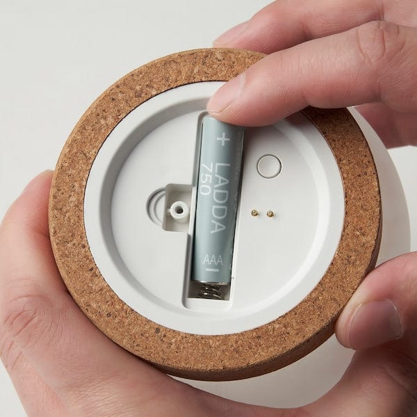 Ikea PRAKTSPIREA - 4-piece LED decoration lighting set, with charging tray