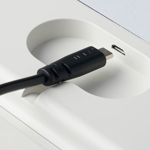 Ikea PRAKTSPIREA - 4-piece LED decoration lighting set, with charging tray