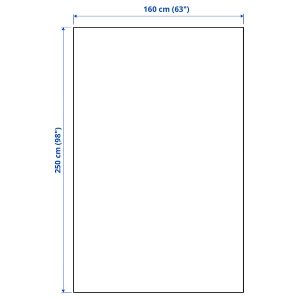 PRAKTVIAL bedspread, off-white, 160x250 cm