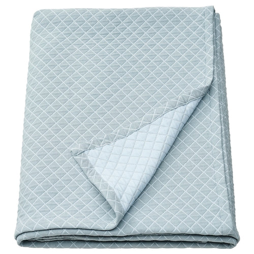 PRAKTVIAL - Bedspread, blue,260x250 cm