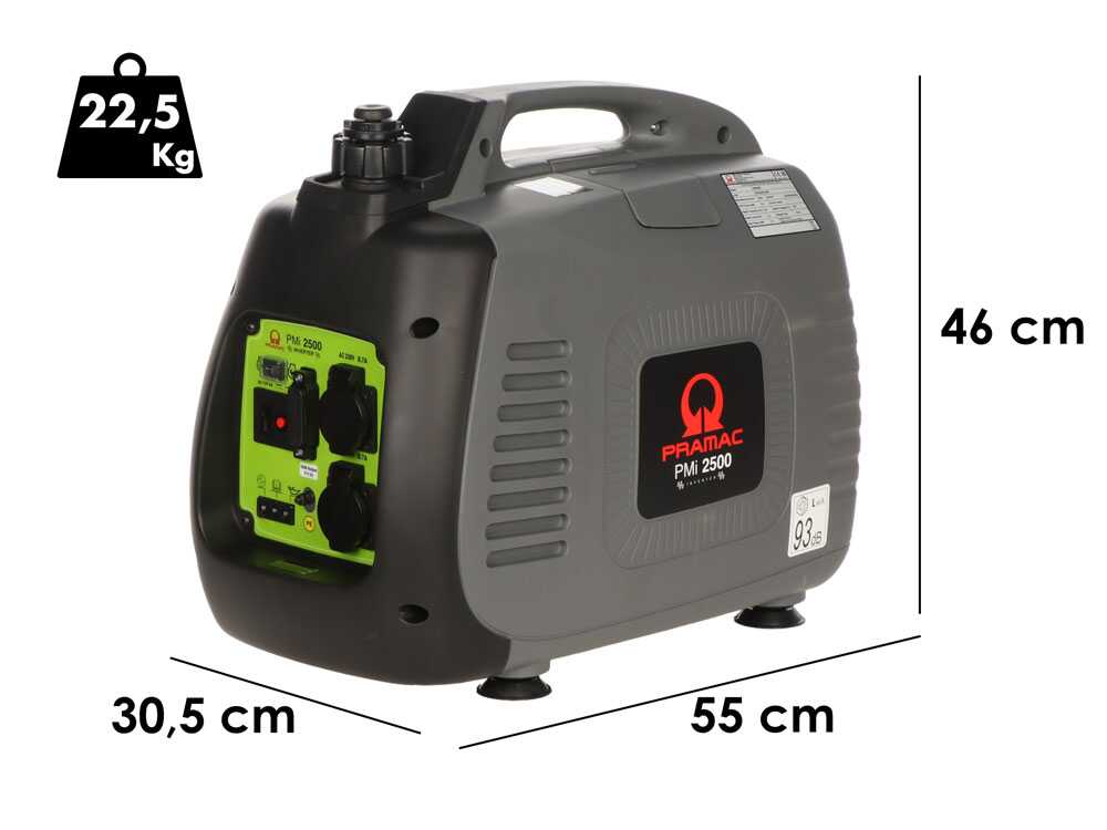 2.3KW PRAMAC INVERTER GENERATOR