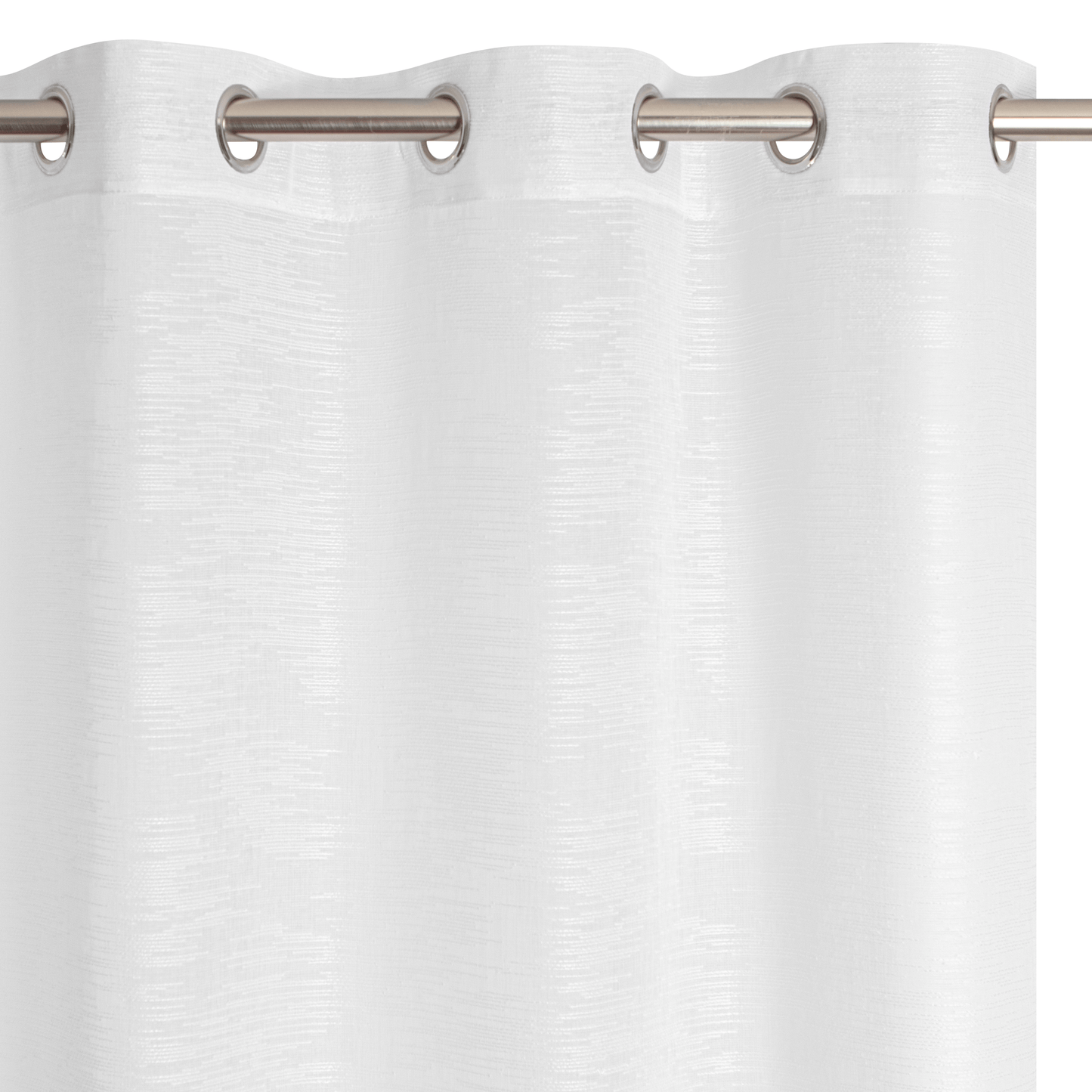 Bricocenter MARYNE WHITE FILTER CURTAIN 140X280CM WITH EYELETS