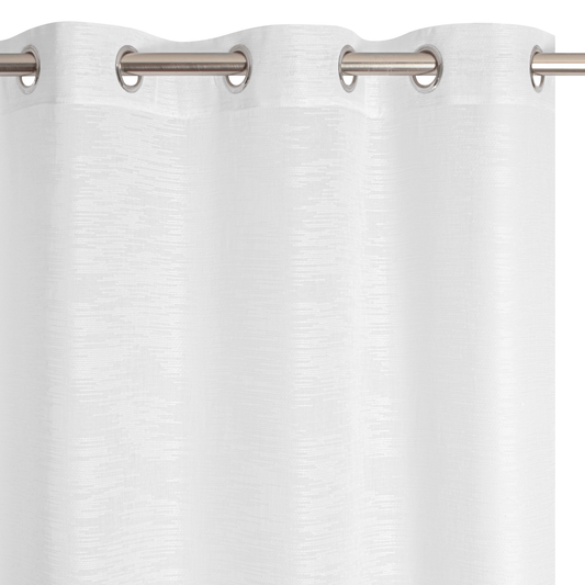 Bricocenter MARYNE WHITE FILTER CURTAIN 140X280CM WITH EYELETS
