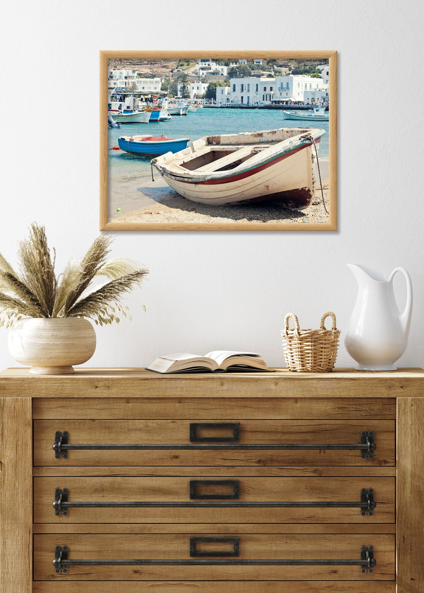 Bomberino frame, 21x29.7 cm, oak wood