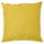 PROFETBLOMMA cushion, yellow, 50x50 cm