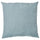 PROFETBLOMMA cushion, grey-blue, 50x50 cm