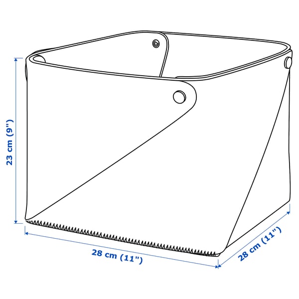 PUDDA - PUDDA Basket, 28x28x23 cm
