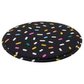 PUGGEHATT seat pad, dot pattern/round, 36 cm