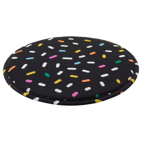 PUGGEHATT seat pad, dot pattern/round, 36 cm
