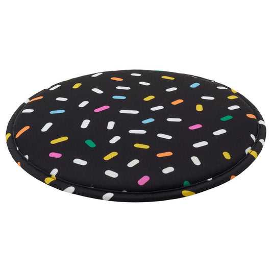 PUGGEHATT seat pad, dot pattern/round, 36 cm