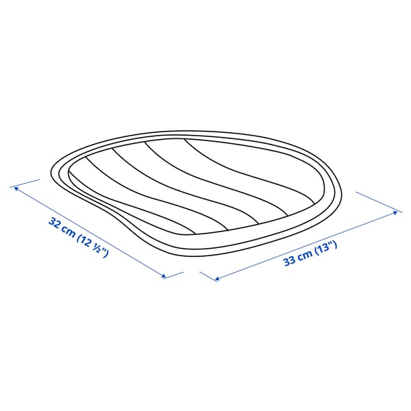 PYNTEN children's seat pad for desk chair, turquoise, 33x32 cm