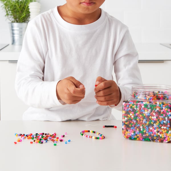 PYSSLA beads, mixed colours, 600 g