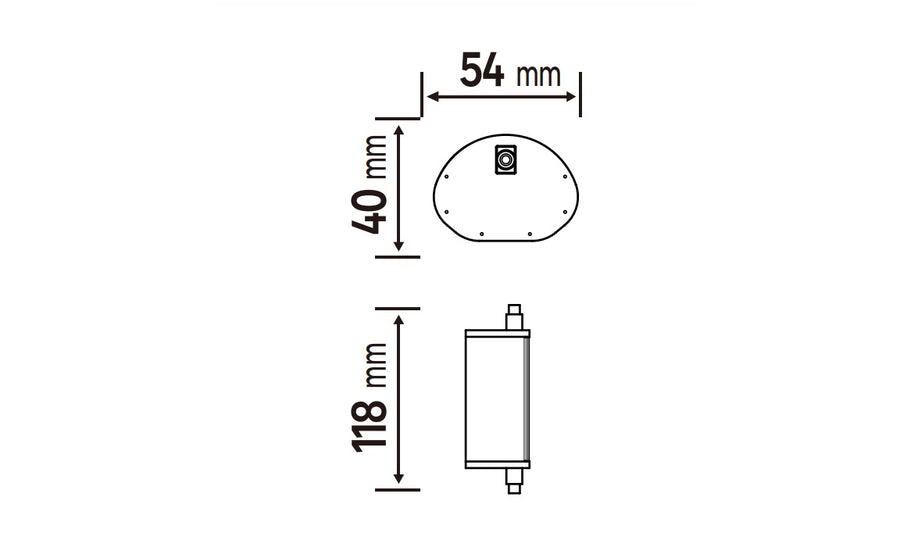 LED BULB R7S=275W 118MM WARM LIGHT