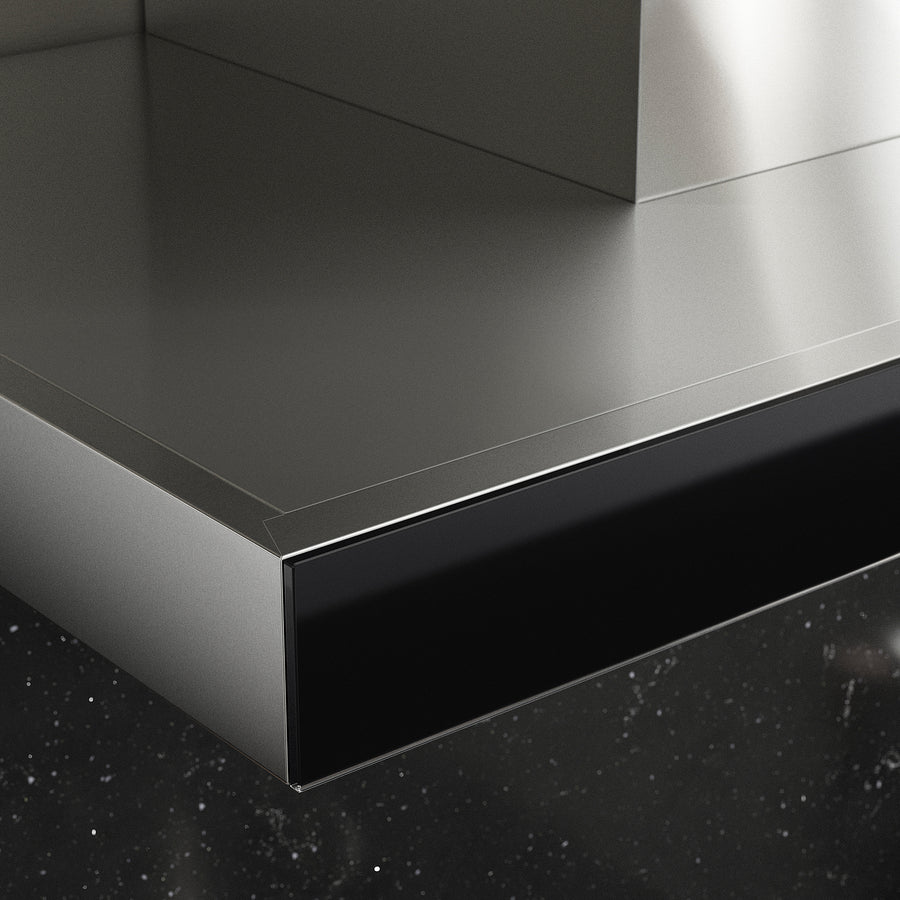 RÄFSEBO wall mounted extractor hood, IKEA 500 stainless steel colour, 1.8 mx30.6 cm