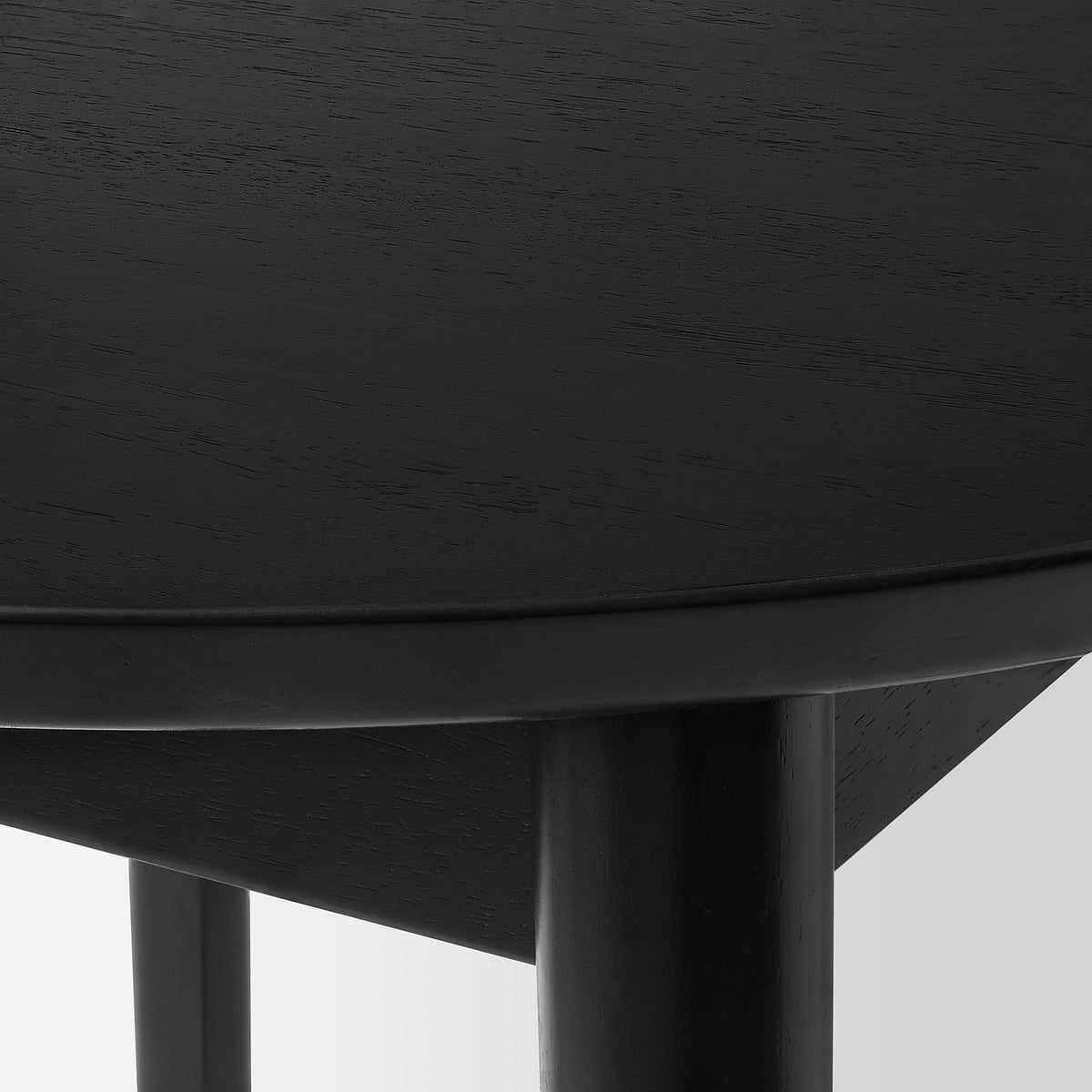 RÄVSTEN table, counter height black, 75 cm
