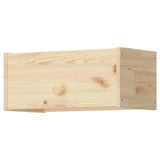 RAGGBERG coat rack with shelf, pine, 40x21x17 cm