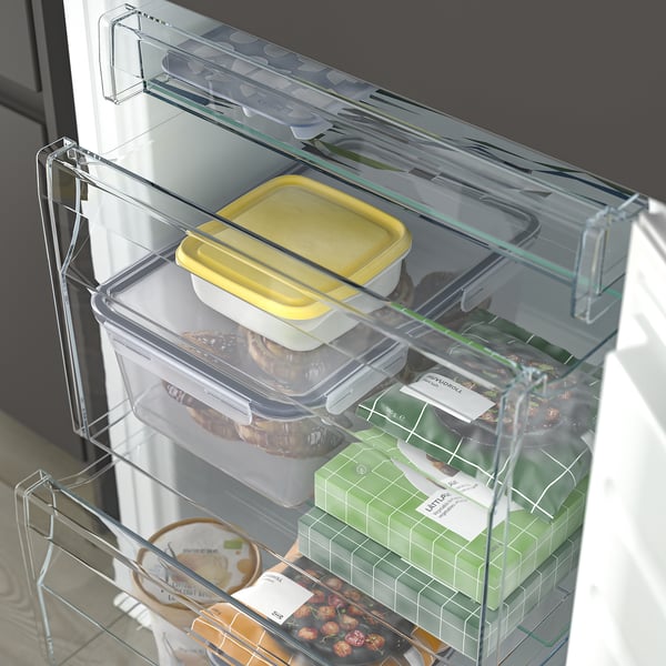 RÅKALL fridge/freezer, IKEA 500 integrated, 153/79 l