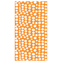 RAKLOSTA pre-cut fabric, orange/white, 150x300 cm