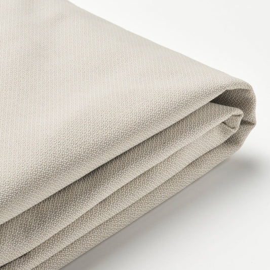 RAMNEFJÄLL cover bed frame, Idekulla beige, 160x200 cm