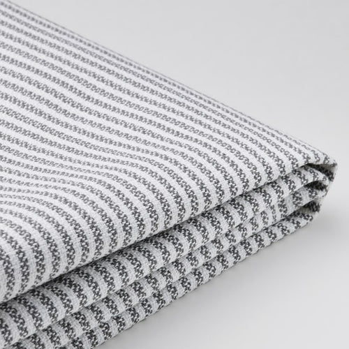 RAMNEFJÄLL - Bed frame cover, Klovsta grey/white,90x200 cm