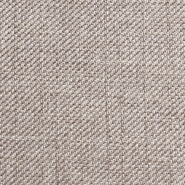 RAMNEFJÄLL upholstered bed frame, Kilanda light beige, 140x200 cm