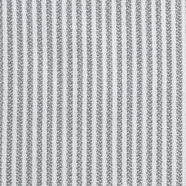 Ikea RAMNEFJÄLL - Upholstered bed frame, Klovsta grey/white/Lindbåden,140x200 cm