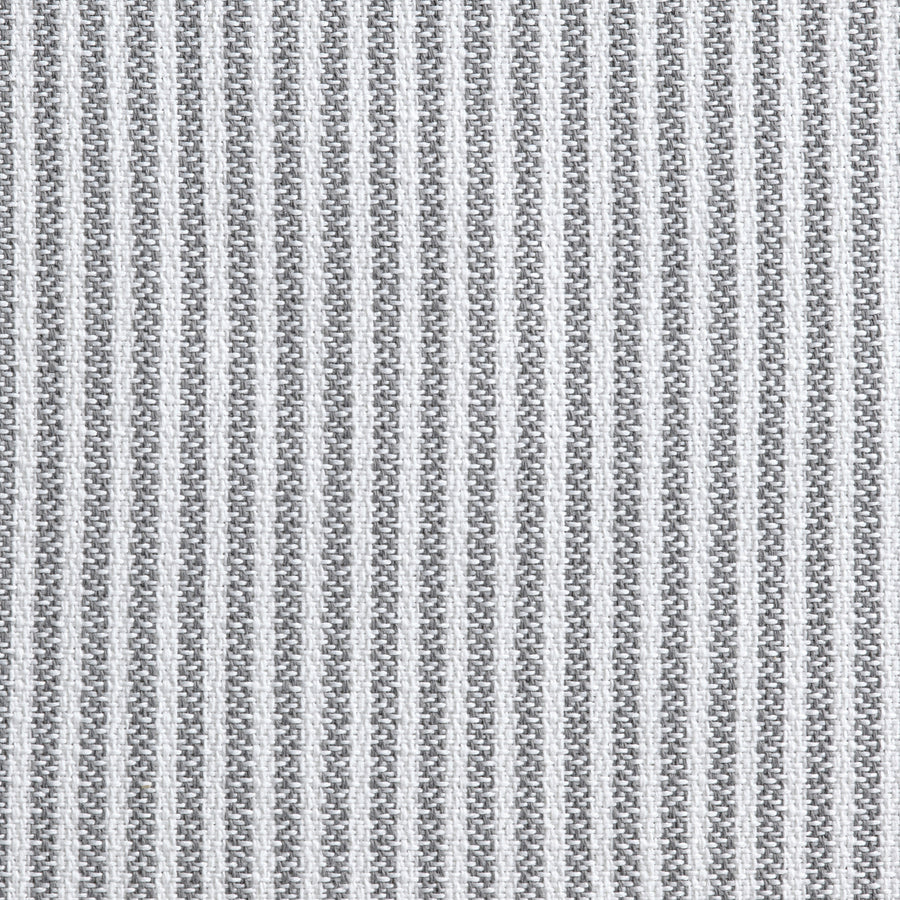 RAMNEFJÄLL upholstered bed frame, Klovsta grey/white/Lindbåden, 160x200 cm