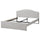 RAMNEFJÄLL upholstered bed frame, lining cloth, 140x200 cm