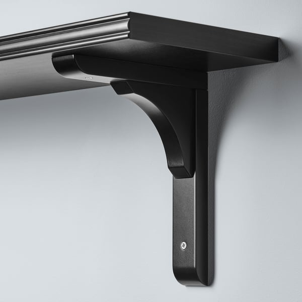 RAMSHULT bracket, black, 18x22 cm