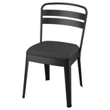 RAMSNÄS chair, anthracite/Vissle dark grey, 48x83x52 cm