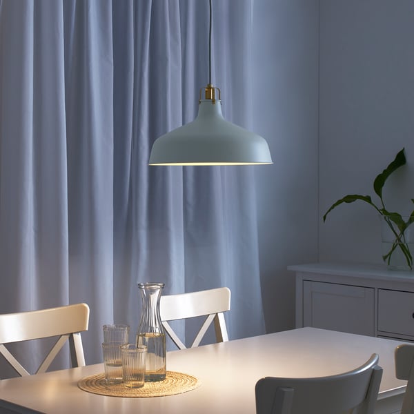 RANARP pendant lamp, off-white, 38 cm