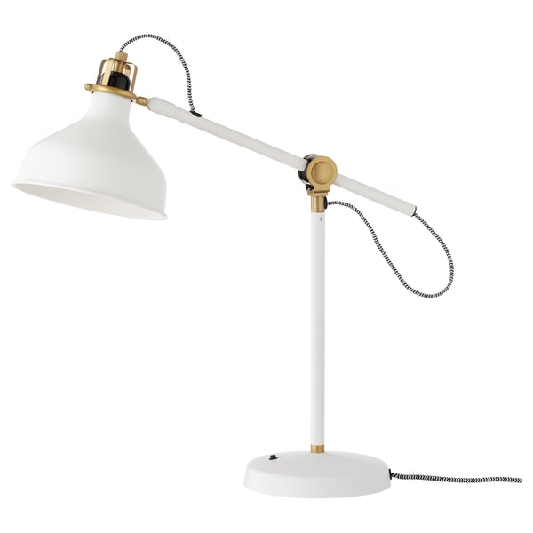 RANARP work lamp, off-white, 19 cm