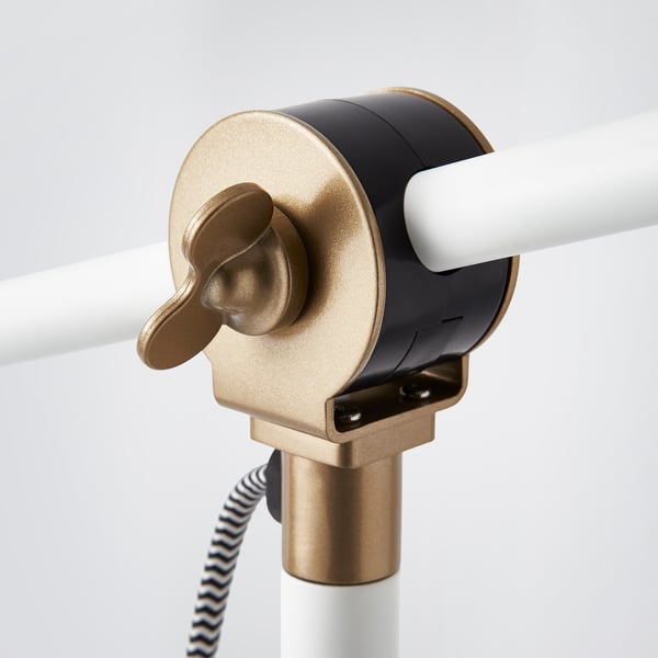 RANARP work lamp, off-white, 19 cm