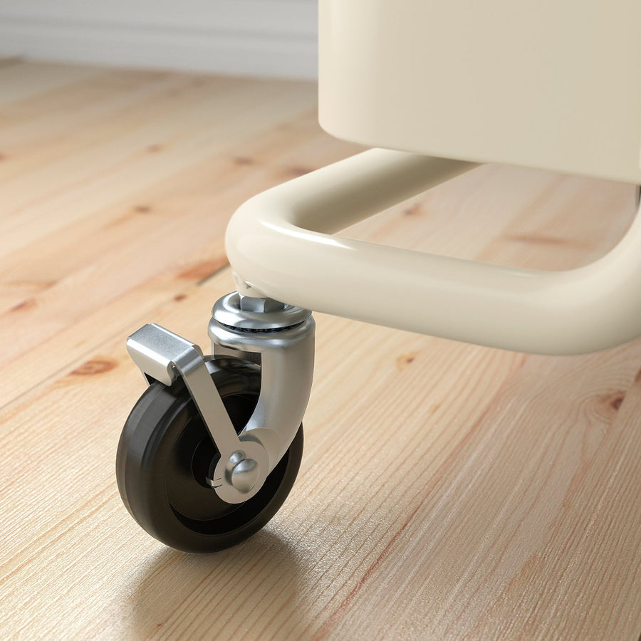 RÅSKOG trolley, beige, 35x45 cm