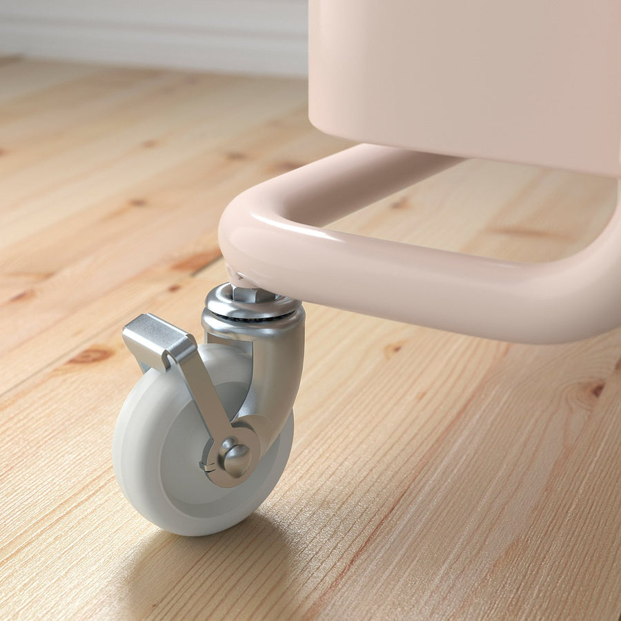 RÅSKOG trolley, pink, 28x38 cm