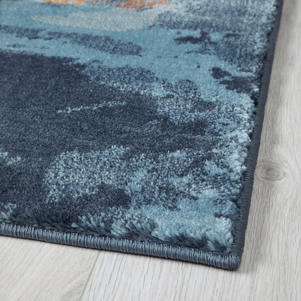 REERNÄS rug, low pile, multicolour, 160x235 cm