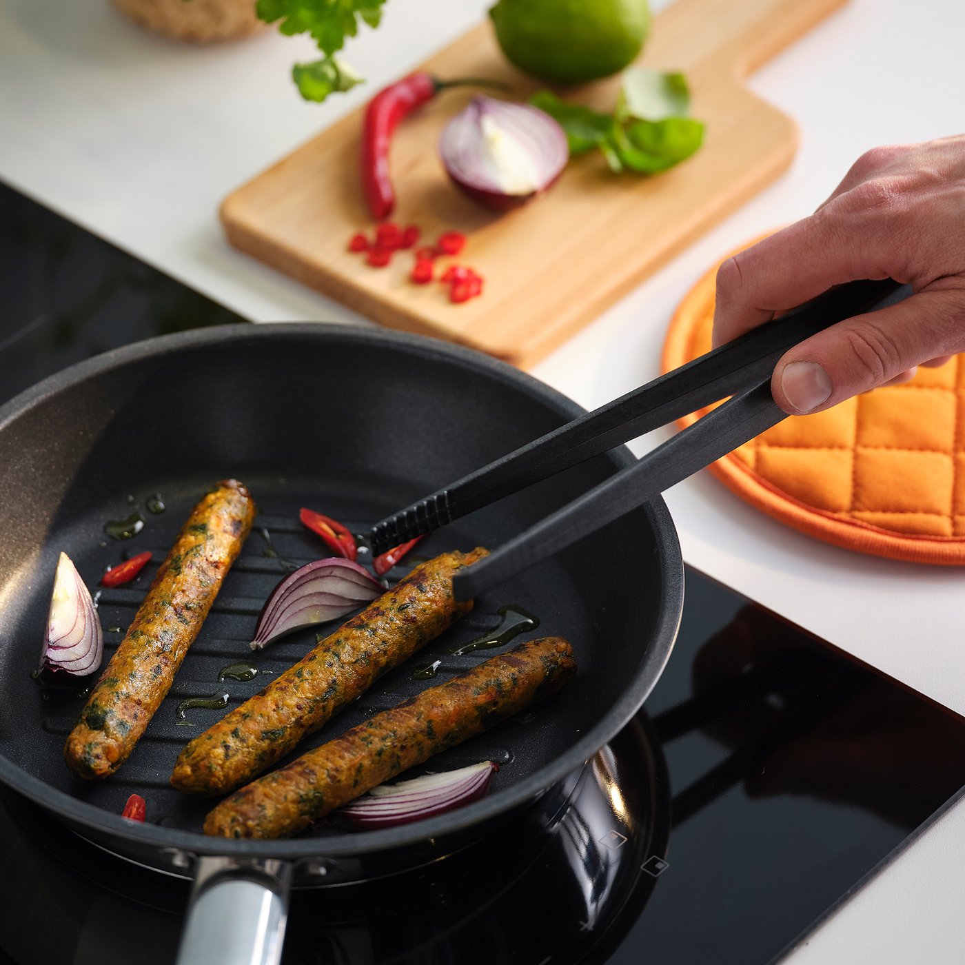REFRÄNG vegetable sausages, frozen, 460 g